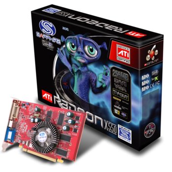 RADEON X550, 256MB, PCI Express, Sapphire VIVO