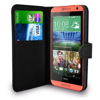 Wallet Flip Case for HTC Desire 610 black