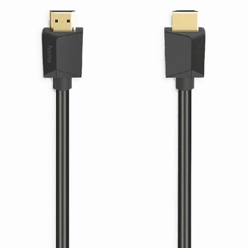 Кабел Hama High Speed 205242, от HDMI(м) към HDMI(м), 2m, черен, позлатени конектори, 8K, 48Gbit/s | JAR Computers HAMA-205242