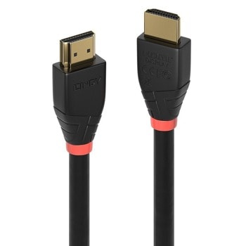 Кабел Lindy LNY-41072, от HDMI(м) към HDMI(м), 15m, черен | JAR Computers Lindy LNY-41072