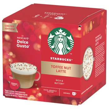 STARBUCKS Toffee nut Latte 12pcs