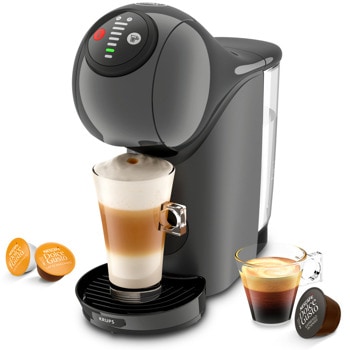 Кафемашина на капсули Krups Nescafe Dolce Gusto Genio S Basic, 1500W, 15 bar, 0.8 l. обем на резервоара за вода, сива | JAR Computers Krups Genio S Basic KP240B10