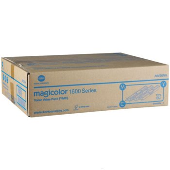 КАСЕТА ЗА KONICA MINOLTA MC 1600W/1650/1680/1690 - Value pack - C/M/Y - P№ A0V30NH - заб.: 3x2500k | JAR Computers КАСЕТА ЗА KONIKA MINOLTA MC 1600W/1650/1680/1690