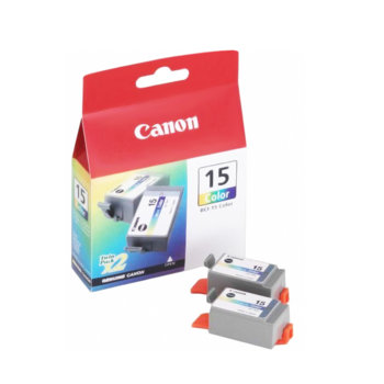 Касета CANON i70/i80 - Color twin pack - BCI-15