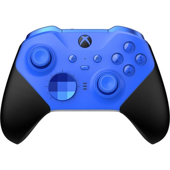 Геймпад Microsoft Xbox Elite Controller Series 2 Blue, безжичен, за Xbox Series X/S/Xbox One/PC, син | JAR Computers Microsoft Xbox Elite Controller Series 2 Blue