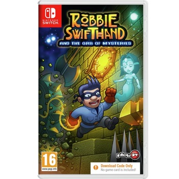 Игра за конзола Robbie Swifthand and the Orb of Mysteries - Code in a Box, за Nintendo Switch | JAR Computers Robbie Swifthand and the OfM Code Switch
