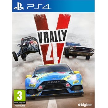 Игра за конзола V-Rally 4, за PS4 | JAR Computers V-Rally 4 (PS4)