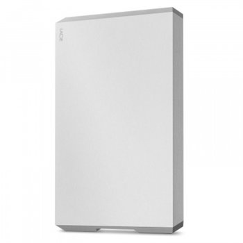 Твърд диск 4TB LaCiE STHG4000400 (сребрист), външен, 2.5" (6.35 cm), USB 3.0 TypeC, удароустойчив | JAR Computers LaCie 4TB Silver STHG4000400