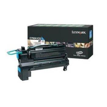 КАСЕТА ЗА LEXMARK C792, X792 - Cyan Return Program Print - P№eC792A1CG - заб.:6000k. | JAR Computers КАСЕТА ЗА LEXMARK C792, X792 - Cyan Return Program