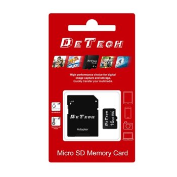 DeTech Micro SDHC-I 8GB