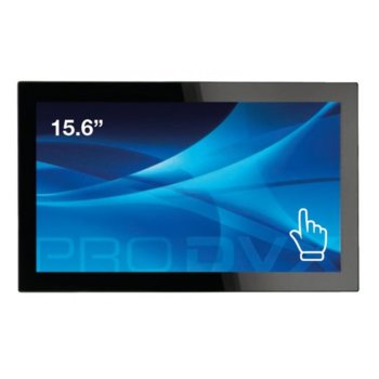 Монитор ProDVX TMP-15, 15.6"(39.624 cm) тъч панел, Full HD, HDMI, USB image