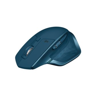 Мишка Logitech MX Master 2S, лазерна "Darkfield"(4000 dpi), безжична, Bluetooth, microUSB, тъмно синя | JAR Computers Logitech MX Master 2S Midnight Teal 910-005140