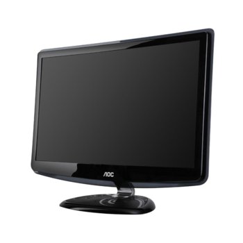 Монитор 21.5" (54.61 cm) AOC e2240Vwa, FULL HD LED, 5ms, 20 000 000:1 250cd/m2, DVI, черен, 3г. | JAR Computers AOC e2240Vwa