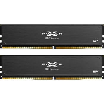 Памет 32GB (2x16GB) DDR5 6000MT/s, Silicon Power XPOWER Pulse, SP032GXLWU60AFDJ, 1.35V | JAR Computers Silicon Power XPOWER Pulse DDR5 SP032GXLWU60AFDJ