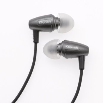 Слушалки Klipsch Image S3 Graphite, сиви, тип "тапи" | JAR Computers Klipsch Image S3 Graphite headphones for mobile