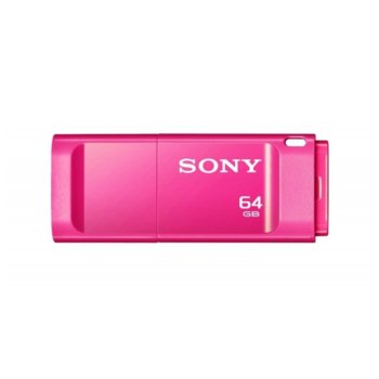 Памет 64GB USB Flash Drive, Sony Мicrovault USM64GXP, USB 3.0, розова | JAR Computers 64GB USB Flash, Sony Мicrovault, розов, USB 3.0
