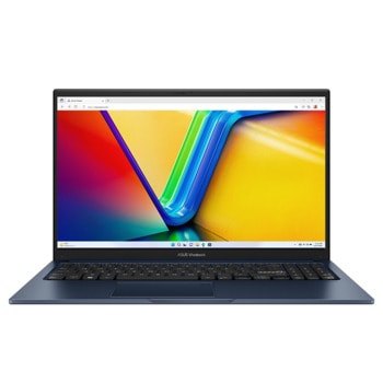 Лаптоп Asus Vivobook 15 X1504VA (син), шестядрен Intel Core i3-1315U 1.2/4.5GHz, 15.6" (39.62cm) Full HD IPS Anti-Glare Display (HDMI), 12GB DDR4, 512GB SSD NVMe, 1x USB 3.2 Gen 1 Type-C, 2x USB 3.2 Type-A, No OS | JAR Computers лаптоп asus vivobook 15 x1504va 12gb