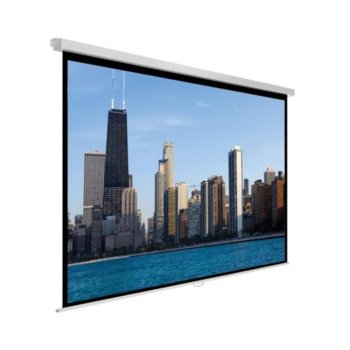 Екран Avtek Video PRO 200, ръчен за монтаж на стена или таван, Matt White, 2000 x 2000 мм, 95", 4:3 | JAR Computers Avtek Video PRO 200