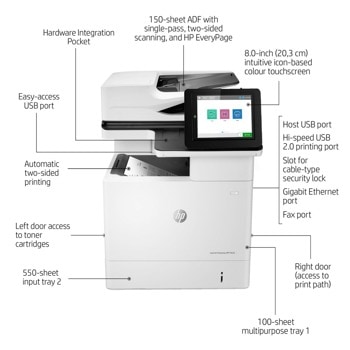 HP LaserJet Enterprise MFP M635h