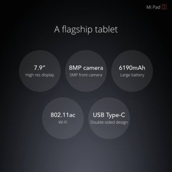 Xiaomi MiPad 2 Silver XI104