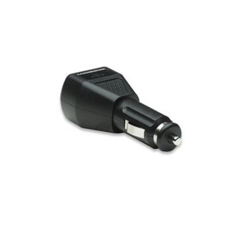 Зарядно за кола Manhattan 401364, от авт. запалка към 1x USB A(ж), 5V, 0.5A, черно | JAR Computers Manhattan USB Mobile Charger 401364