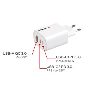verbatim essentials gan charger 65w eu plug 32353 | JAR Computers verbatim essentials gan charger 65w eu plug 32353