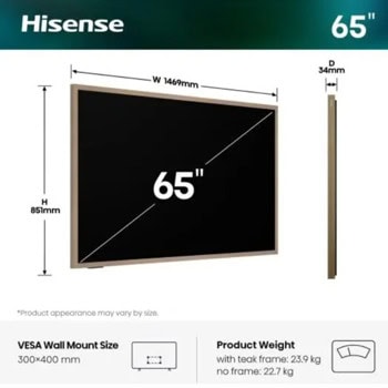 Hisense Canvas TV 65 Hisense Canvas TV 65
