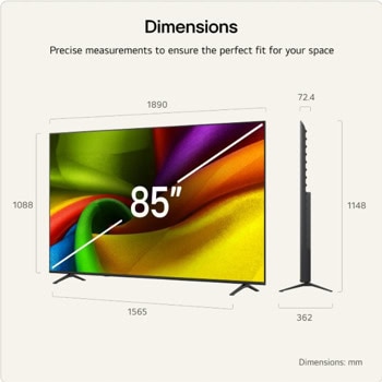 LG 85NU850B3LA | JAR Computers LG 85NU850B3LA