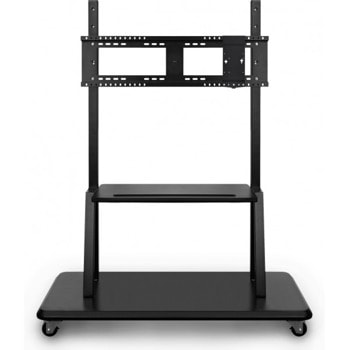 Стойка за дисплей ViewSonic VB-STND-001-2C, за под, с колелца, до 125кг, VESA до 600x800, черна | JAR Computers ViewSonic VB-STND-001-2C 15744