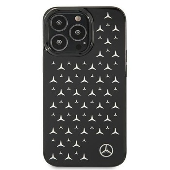 Mercedes Silver Stars Pattern Silicone
