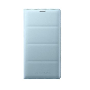 Samsung Flip Wallet Cover for Galaxy Note 4 Blue