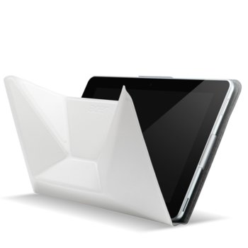 Калъф Acer Iconia A3-A10 за таблет до 10.1" (25.65 cm), "тефтер", бял | JAR Computers Acer Crunch Cover for Iconia A3-A10 White