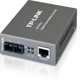 TP-Link MC210CS Gigabit SingleMode Media Converter | JAR Computers TP-Link MC210CS Gigabit SingleMode Media Converter