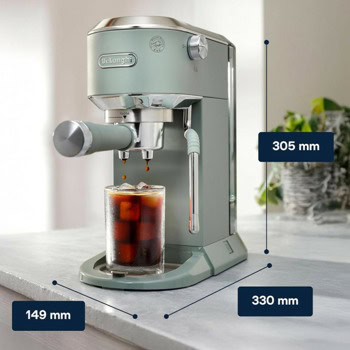 DeLonghi Dedica Duo Green EC890.GR | JAR Computers DeLonghi Dedica Duo Green EC890.GR