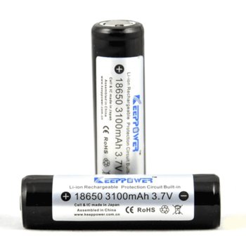 KeepPower 18650 3100mAh PCM