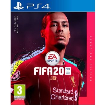 Игра за конзола FIFA 20 - Champions Edition, за PS4 | JAR Computers FIFA 20 - Champions Edition PS4
