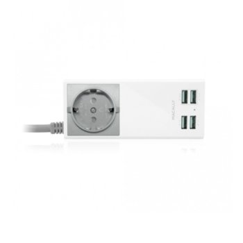 Macally UniStrip2 USB Wall Charger AC outlet