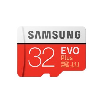 32GB Samsung microSD EVO+ and Adapter MB-MC32GA/EU