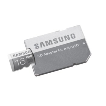 Samsung 16GB micro SD Card Pro,  Class10, UHS-1