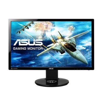 Монитор Asus VG248QE, 24" (60.96 cm), TN панел, Full HD, 1ms, 80 000 000:1, 350 cd/m2, DisplayPort, HDMI, DVI | JAR Computers Asus VG248QE