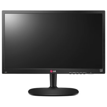 Монитор 19.5" (49.53 cm) LG 20M35A, HD+, 5ms, 5 000 000:1, 200cd/m2, черен, 3г. | JAR Computers 195 LG 20M35A