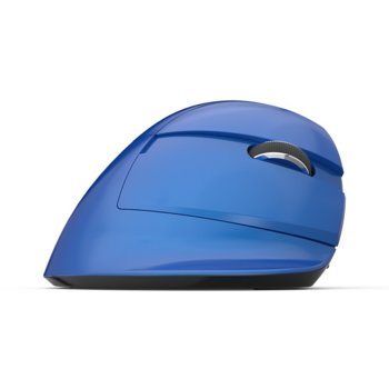 Безжична вертикална мишка DELUX M618mini blue
