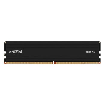 Crucial 48GB DDR5 5600MT/s Pro Black CP48G56C46U5 | JAR Computers Crucial 48GB DDR5 5600MT/s Pro Black CP48G56C46U5