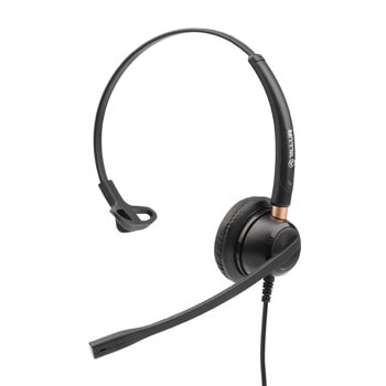 Слушалки Tellur Voice 510N Mono QD (TLL411003), микрофон, USB, QD, 28mm говорители, черни | JAR Computers Tellur TLL411003