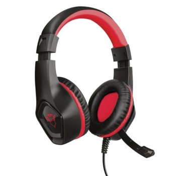 Слушалки TRUST GXT 404R Rana, микрофон, съвместими с PS4/Xbox One/Nintendo Switch, 3.5mm жак, черни | JAR Computers Trust GXT 404R Rana