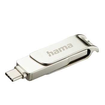 Памет 128GB USB Flash Drive Hama C-Rotate Pro