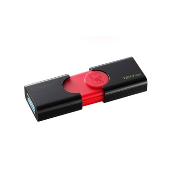 Памет 128GB USB Flash Drive, Kingston DataTraveler 106, USB 3.0, черна | JAR Computers Kingston 128GB USB 3.0 DataTraveler 106