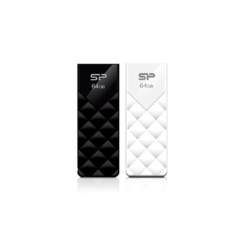 Памет 64GB USB Flash, Silicon Power Ultima U03, бяла | JAR Computers Silicon Power Ultima U03 White 64GB