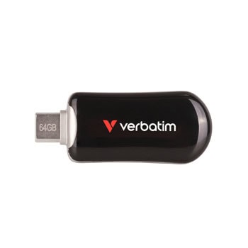 Памет 64GB USB Flash Drive, Verbatim Plectra, USB 3.2 Gen 1 Type-C, черна | JAR Computers Verbatim 64GB Plectra USB-C 30224