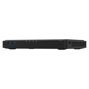 Мрежови диск (NAS) QNAP TBS-464-8G, четириядрен Jasper Lake Intel Celeron N5105 2.0/2.9 GHz, без твърд диск (4x M.2 2280), 8GB DDR4, 2x (2.5G/1G/100M/10M) | JAR Computers QNAP TBS-464-8G